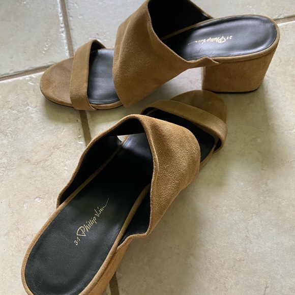 3.1 Phillip Lim Cube Double Strap Mules - Picture 5 of 8